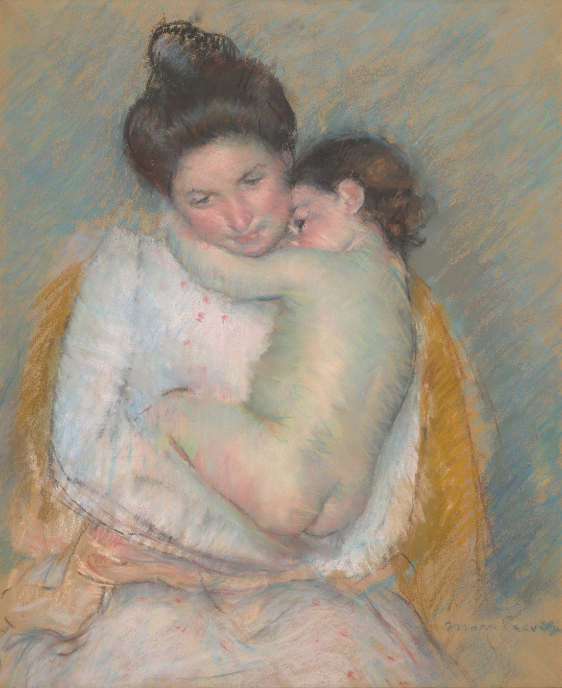 Sleepy Nicolle, Mary Cassatt, c. 1900